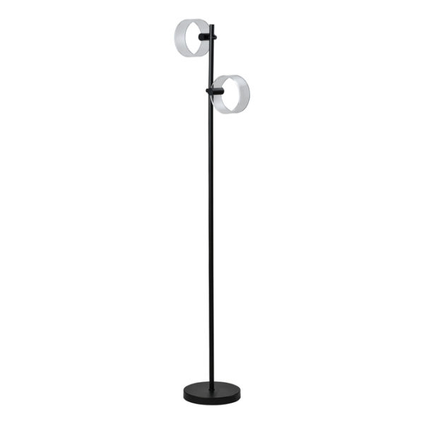 Decor Circle Floor 17W CLICKCCT Black