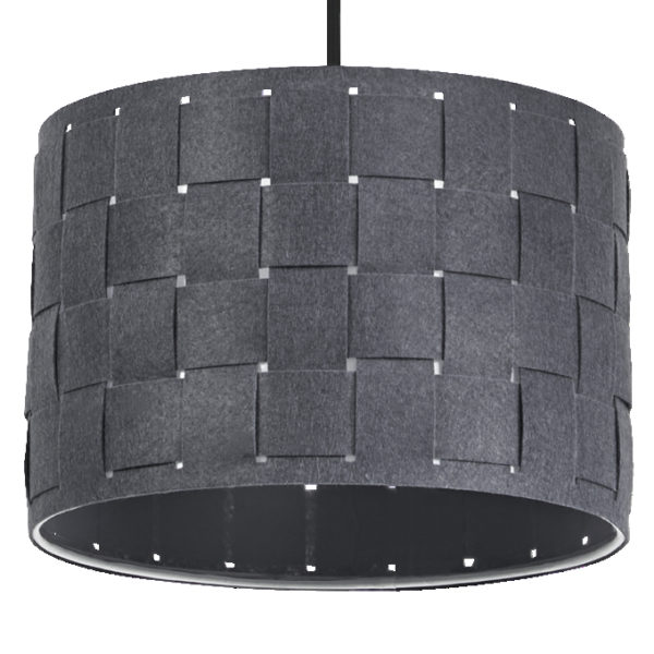 Decor Felt Weaving Pendant 280 mm E27 Dark Grey Decor Felt Weaving Pendant 280 mm E27 Dark Grey