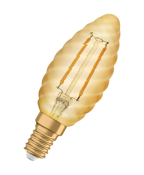 Vintage 1906 Classic BW 22 Filament 2.5W 824 Gold E14