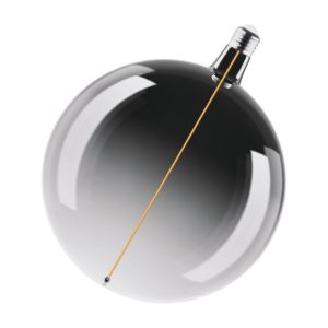 Vintage 1906 Big Globe 200 10 Magnetic DIM 4.8W 818 Smoke E27