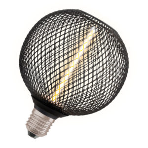 DECOR LED STRAW FILAMENT GLOBE 125 12 BLACK DIM 3.5W 818 E27 DECOR LED STRAW FILAMENT GLOBE 125 12 BLACK DIM 3.5W 818 E27