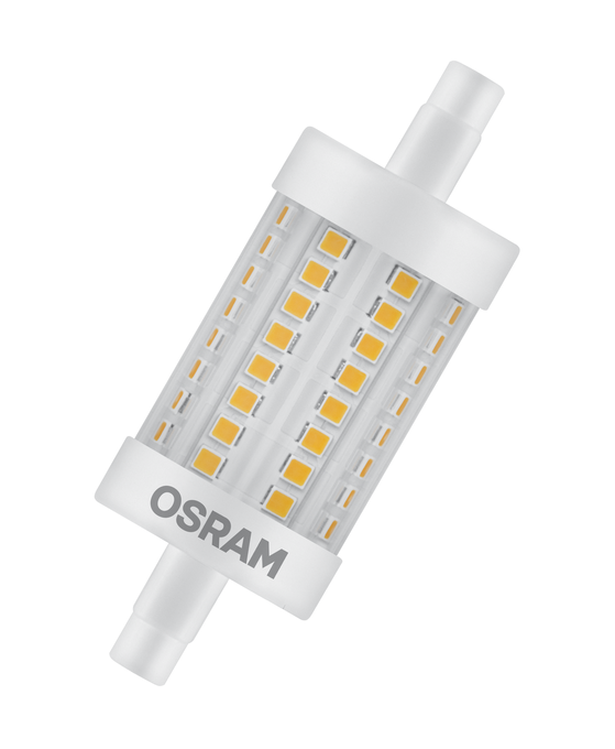 LED Line 78 75 330° 8W 827 Clear R7s LED Line 78 75 330° 8W 827 Clear R7s
