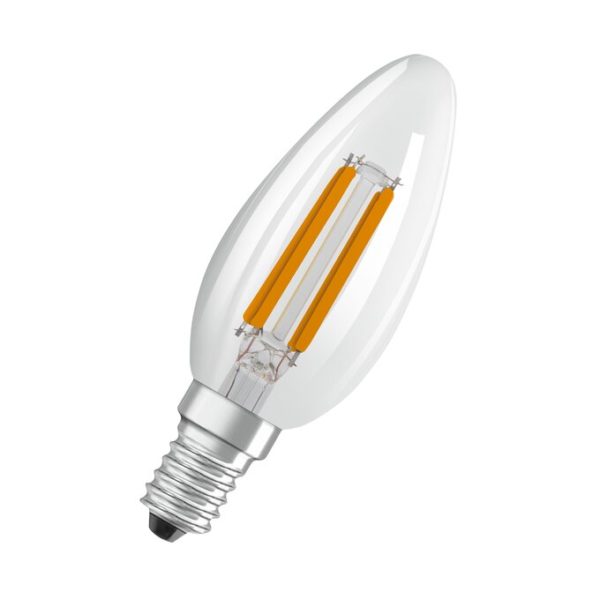 LED Classic B 40 Filament Energy efficiency class B 2.5W 827 Clear E14 LED Classic B 40 Filament Energy efficiency class B 2.5W 827 Clear E14