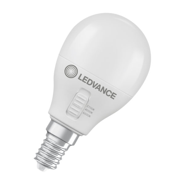 LED CLASSIC P40 DIM CCT SELECT P 4.9W 827/840/865 FROSTED E14 LED CLASSIC P40 DIM CCT SELECT P 4.9W 827/840/865 FROSTED E14