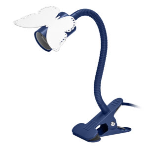 Clip Butterfly E27 Blue EU Plug Clip Butterfly E27 Blue EU Plug