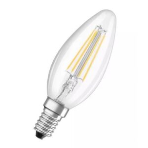 FIL LSCL B60 5W/827 230V CL E14 660lm - LED лампа свеча OSRAM