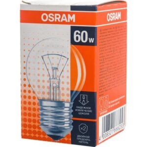 CLASSIC P CL 60W 230V E27 (шарик прозрачный d45x75) - лампа OSRAM