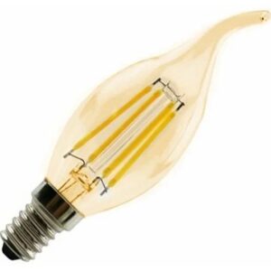 FL-LED Vintage CA35 6W E14 2200К 220V 600Лм 35*117 мм FOTON_LIGHTING  -  лампа свеча на ветру