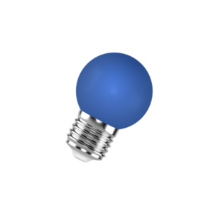 FL-LED DECO-GL45 1W E27    BLUE     230V  E27 синий (LED шарик) FOTON  -  лампа