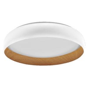 Orbis Livia 520MM 36W 830 Click DIM White and Wood Decor Orbis Livia 520MM 36W 830 Click DIM White and Wood Decor