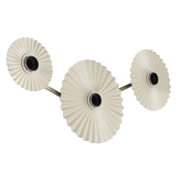 Decor Plisse Wall 3 x E27 Beige Decor Plisse Wall 3 x E27 Beige