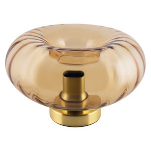 Decor Gold Glass Table E27 Gold Decor Gold Glass Table E27 Gold