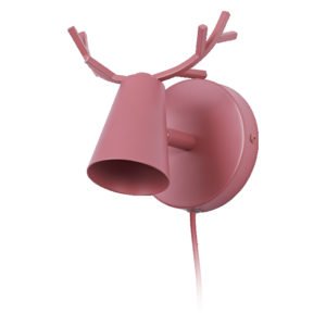 Wall Deer E14 Pink EU Plug Wall Deer E14 Pink EU Plug