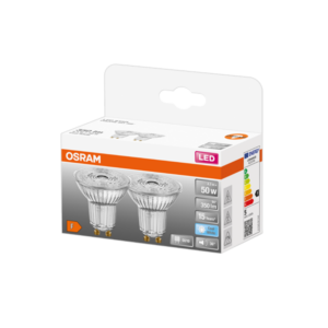4.3W/840 (=50W) GU10 230V 36° LED Star Экопак 1X2 - LED лампа PAR16 OSRAM