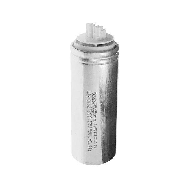VS 60 мкФ ±5% 250V d45x121 -40С/+100С M8x10 (Алюм. корпус/Wago) - Конденсатор VS 60 мкФ ±5% 250V d45x121 -40С/+100С M8x10 (Алюм. корпус/Wago) - Конденсатор