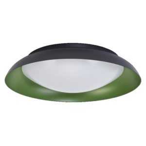 Orbis Plate 430MM 35W 830 Click DIM Black and Green Orbis Plate 430MM 35W 830 Click DIM Black and Green