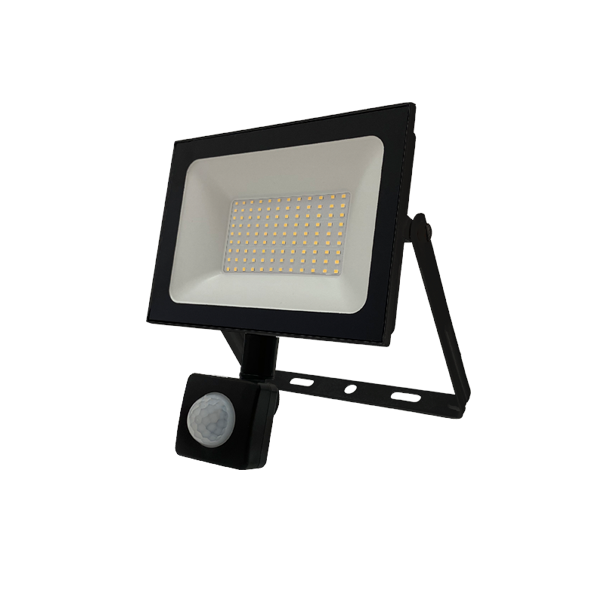 FL-LED Light-PAD SENSOR 100W Black 4200К 8500Лм 100Вт AC220-240В 235x220x55мм 750г - С датчиком FL-LED Light-PAD SENSOR 100W Black 4200К 8500Лм 100Вт AC220-240В 235x220x55мм 750г - С датчиком