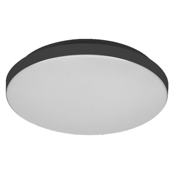 Essential Orbis IP44 220mm 12W 830 Black Essential Orbis IP44 220mm 12W 830 Black