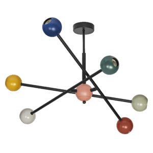 Decor Bubble Pendant 6XE27 Multicolor