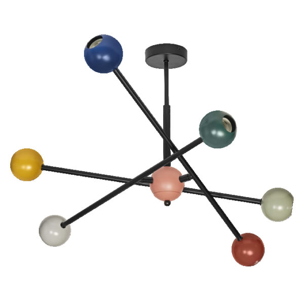 Decor Bubble Pendant 6XE27 Multicolor Decor Bubble Pendant 6XE27 Multicolor