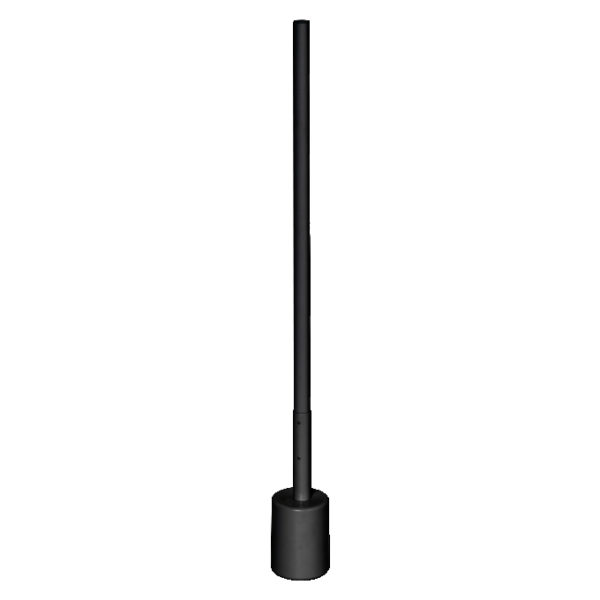 SMART+ Wifi Floor Corner Black SLIM RGB + TW + RC
