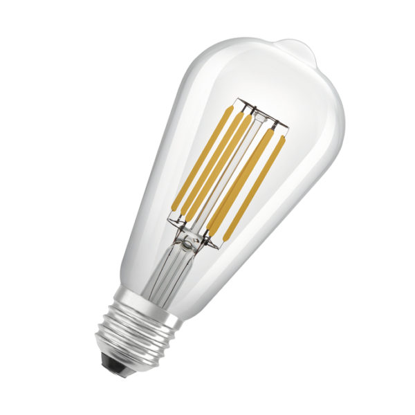 LED Classic Edison 60 Filament Energy efficiency class A 3.8W 830 Clear E27 LED Classic Edison 60 Filament Energy efficiency class A 3.8W 830 Clear E27
