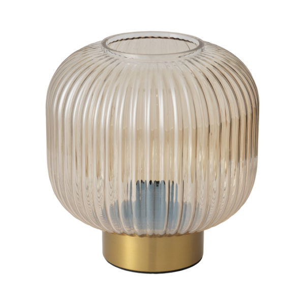 Decor Groovie Table E27 Amber Decor Groovie Table E27 Amber