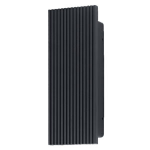 ENDURA® Style Striped Box Wall Updown 6W IP54 Dark grey ENDURA® Style Striped Box Wall Updown 6W IP54 Dark grey
