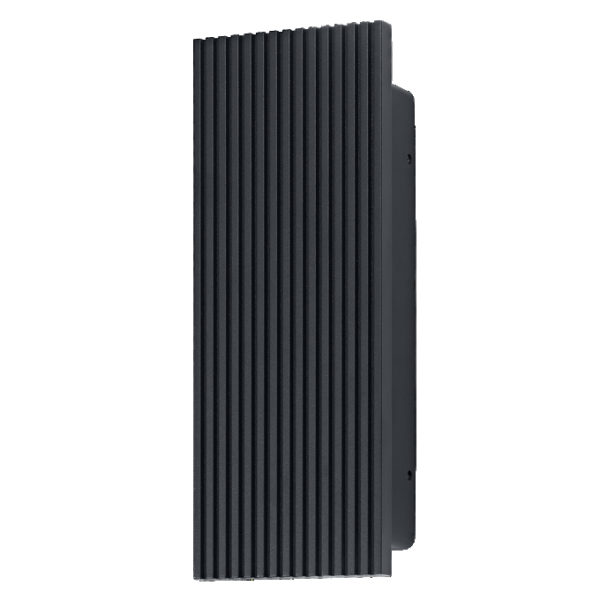 ENDURA® Style Striped Box Wall Updown 6W IP54 Dark grey