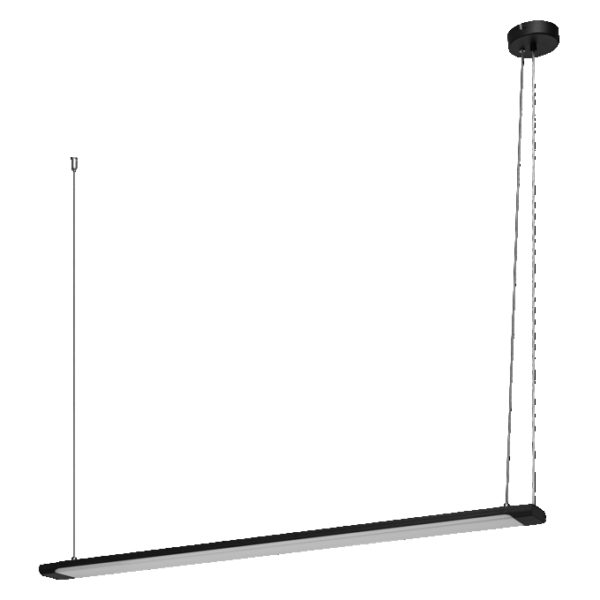 Office Line Slab 1.2m 40W 840 DIM Black Office Line Slab 1.2m 40W 840 DIM Black