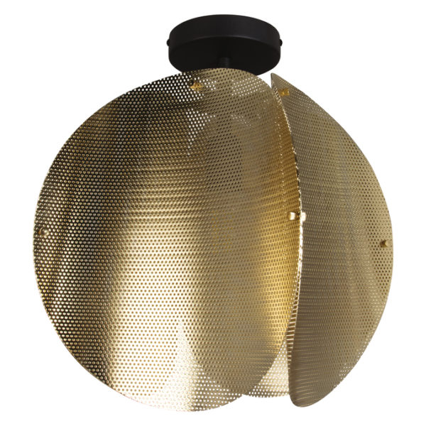 Decor Folded Globe Ceiling E27 Gold Decor Folded Globe Ceiling E27 Gold