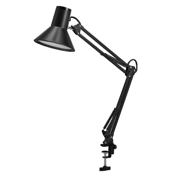 Office Line Desk Retro Clip 9W 830 Dimmable Black Office Line Desk Retro Clip 9W 830 Dimmable Black