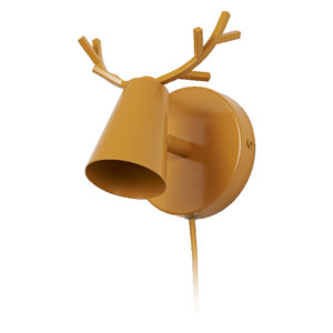 Wall Deer E14 Yellow EU Plug Wall Deer E14 Yellow EU Plug