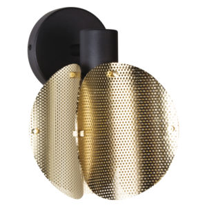 Decor Folded Globe Wall E27 Gold