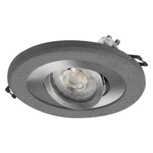 Concrete Spot GU10 Dark 4.5W Satin Nickel