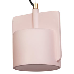 Decor Mold Pendant 190MM 1XE27 Pink