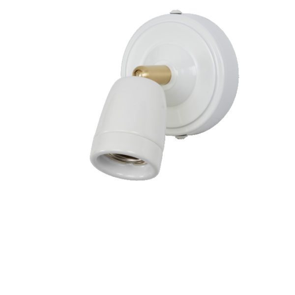 Orbis Wall Elbowie E27 White Orbis Wall Elbowie E27 White