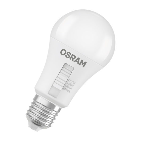 LED CLASSIC A60 DIM CCT SELECT 8.8W 827/830/840/865 FROSTED E27