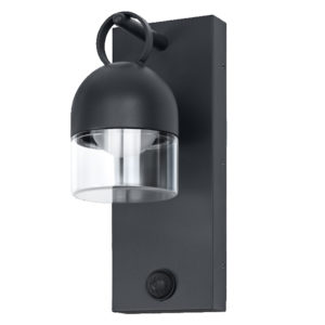 ENDURA® Style Cowbell IP65 Wall Sensor 6W Dark Grey