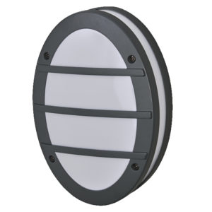 Endura Classic E27 IP65 Orbick Wall Dark Grey