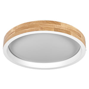 Orbis Mariano 410mm 24W 830 Click DIM Wood and White Orbis Mariano 410mm 24W 830 Click DIM Wood and White
