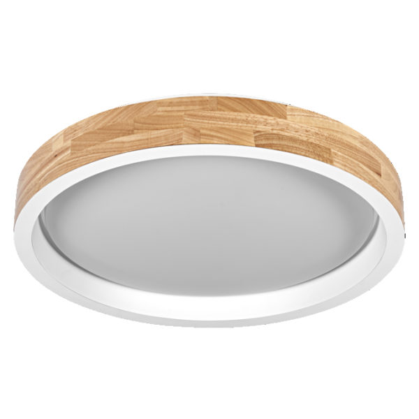 Orbis Mariano 410mm 24W 830 Click DIM Wood and White