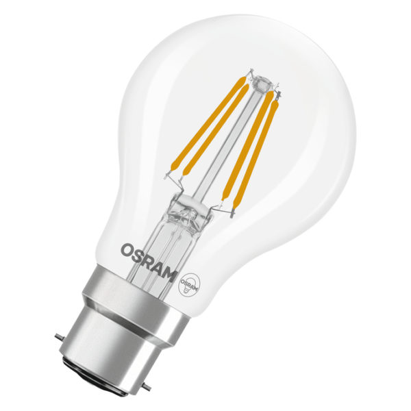 LED Star Classic A 40 Filament 3.4W 840 Clear B22d