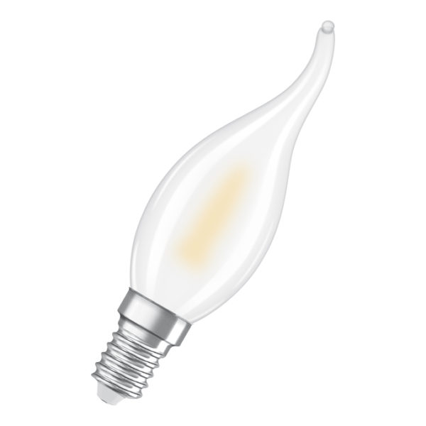 LED CLASSIC BA 35 FLAME 1W 818 Frosted E14 LED CLASSIC BA 35 FLAME 1W 818 Frosted E14