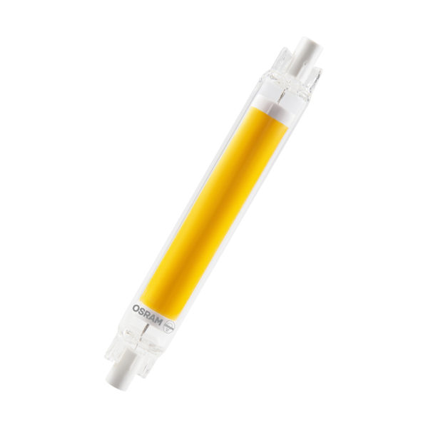 LED Slim Line 118 60 300° 8W 827 Glas R7s
