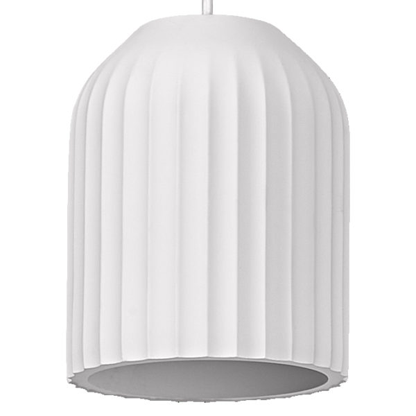 Decor Plaster Routes Pendant 150 1XE27 White Decor Plaster Routes Pendant 150 1XE27 White