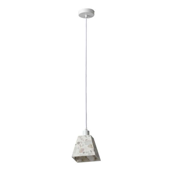 Decor Gleam Pendant Weight E14 White