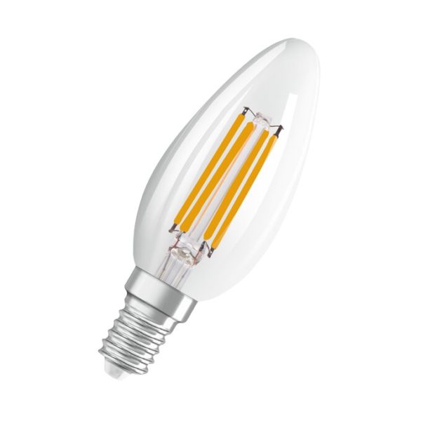 LED Superstar Plus Classic B 40 Filament Glow DIM 4W 822…827 E14 LED Superstar Plus Classic B 40 Filament Glow DIM 4W 822…827 E14