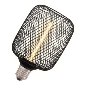 DECOR LED STRAW FILAMENT SQUARE 100 BLACK DIM 3.5W 818 E27 DECOR LED STRAW FILAMENT SQUARE 100 BLACK DIM 3.5W 818 E27