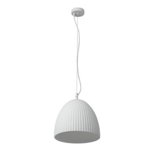 Decor Plaster Routes Bell Pendant 1XE27 White